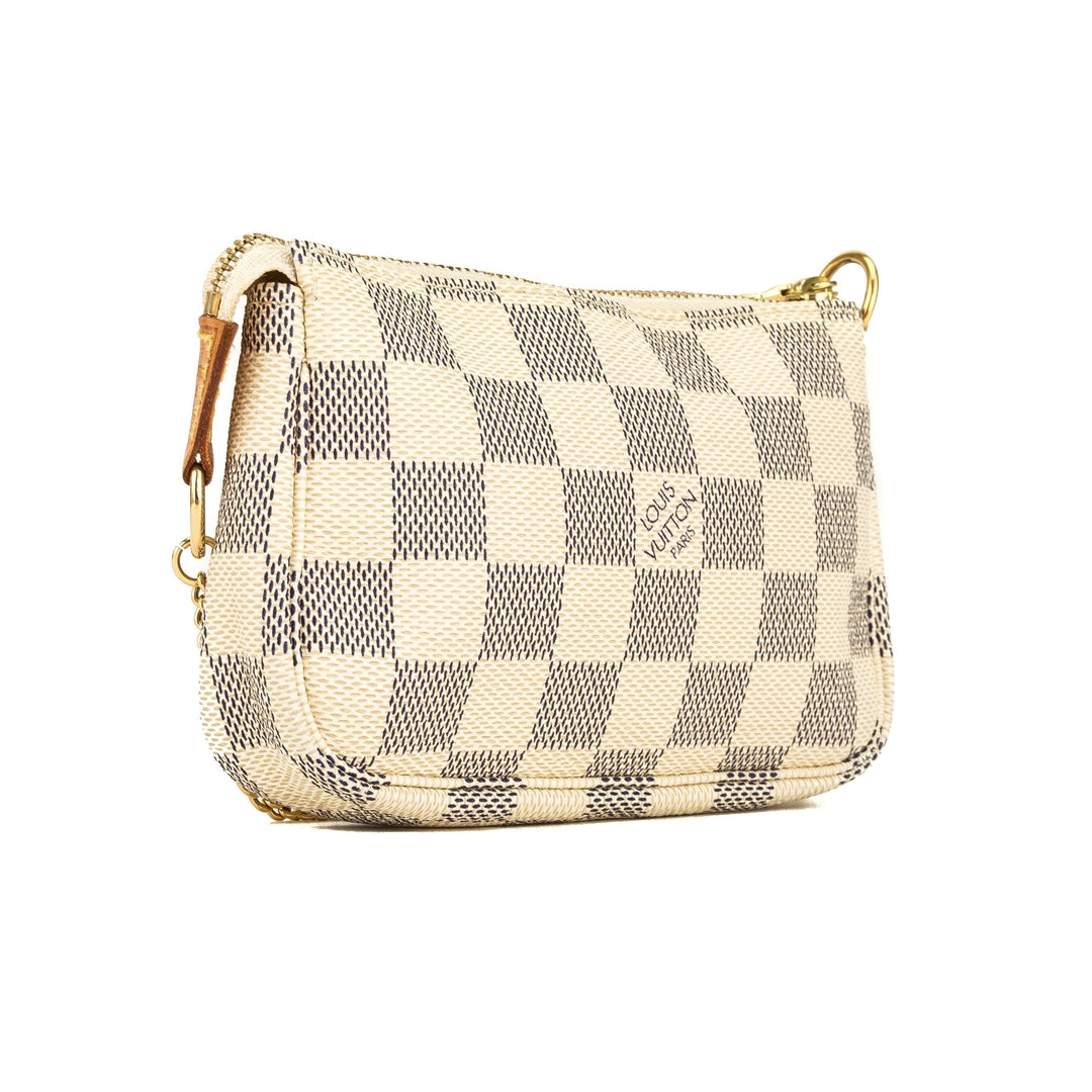 L*V Damier Azur Mini Pochette Accessoires (4114006)