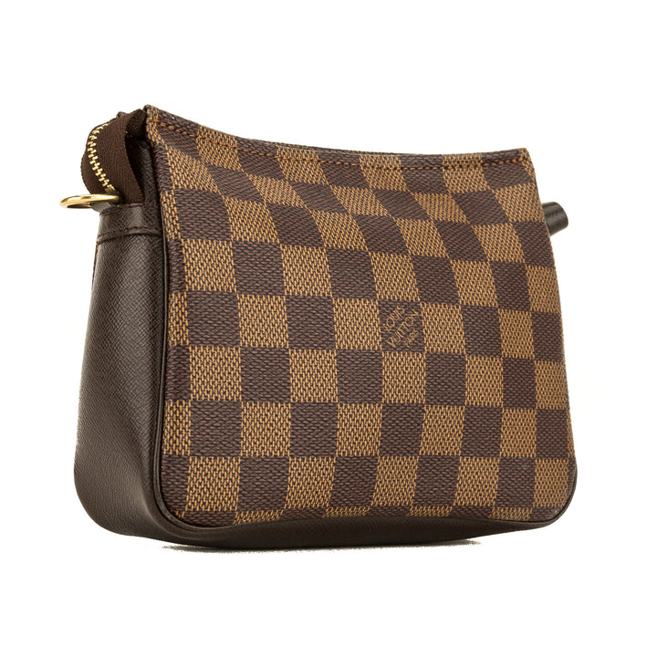 L*V Damier Ebene Trousse Cosmetic Tote (4118011)