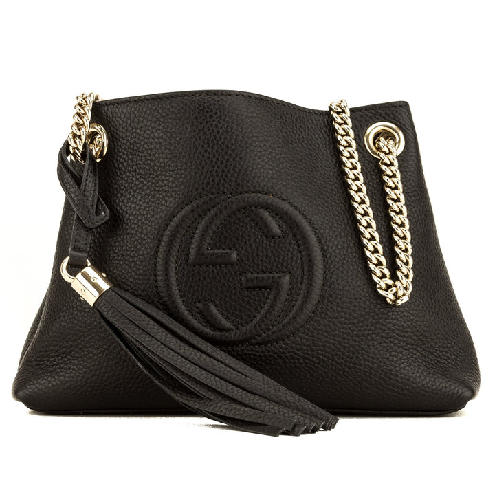 G*G Black Soho Chain Mini Tote (4150024)