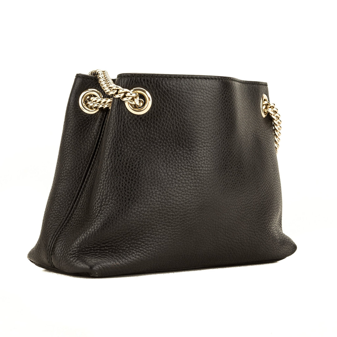 G*G Black Soho Chain Mini Tote (4150024)