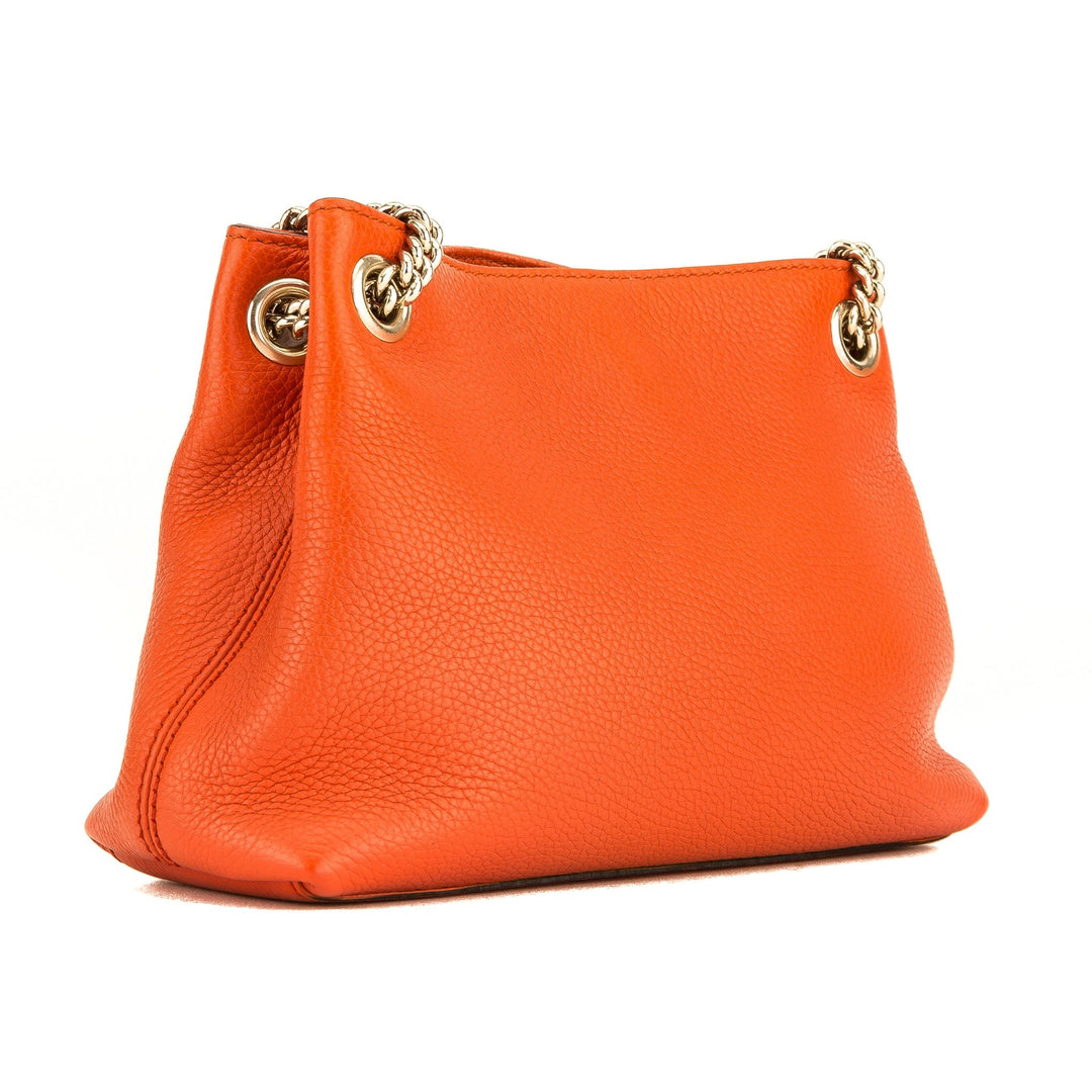 G*G Orange Soho Chain Mini Tote (4150025)