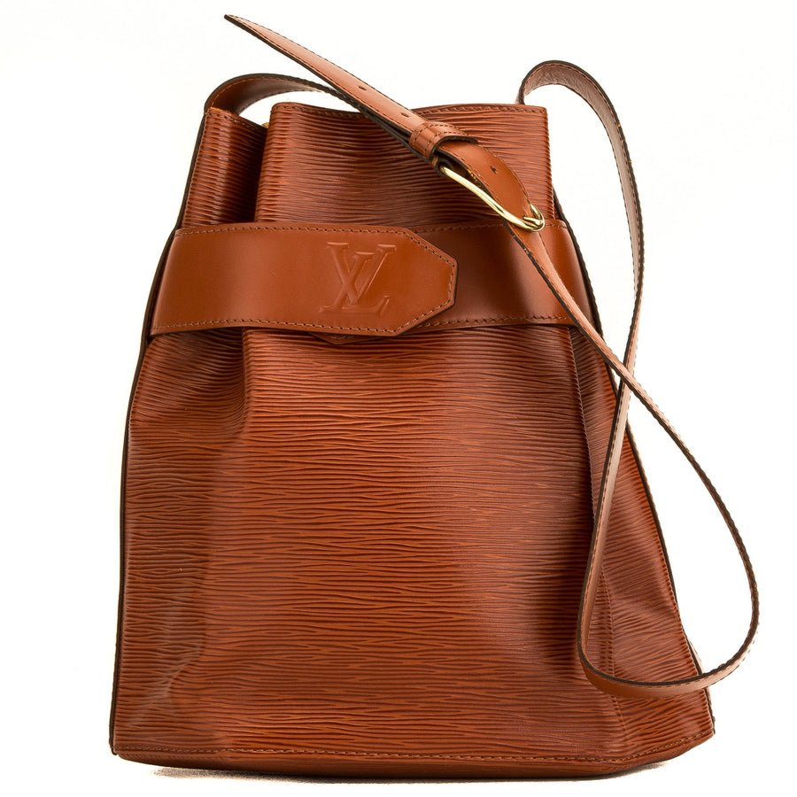 Louis Vuitton Kenyan Brown Epi Sac D'Epaule PM (4171007)