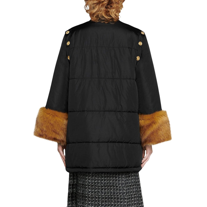 Detachable Sleeves Padded Jacket
