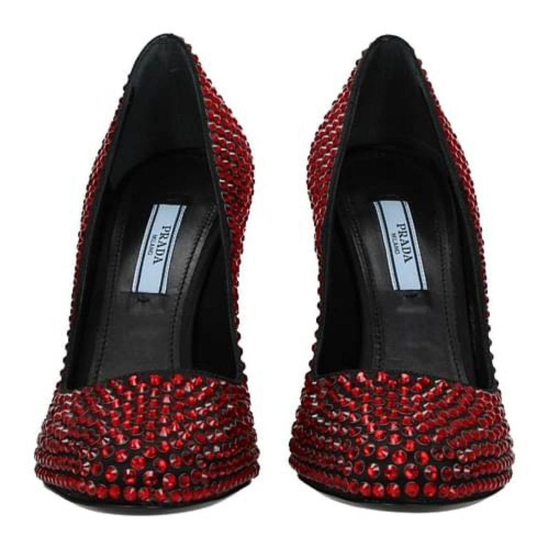 Crystal Ruby Slipper Pumps