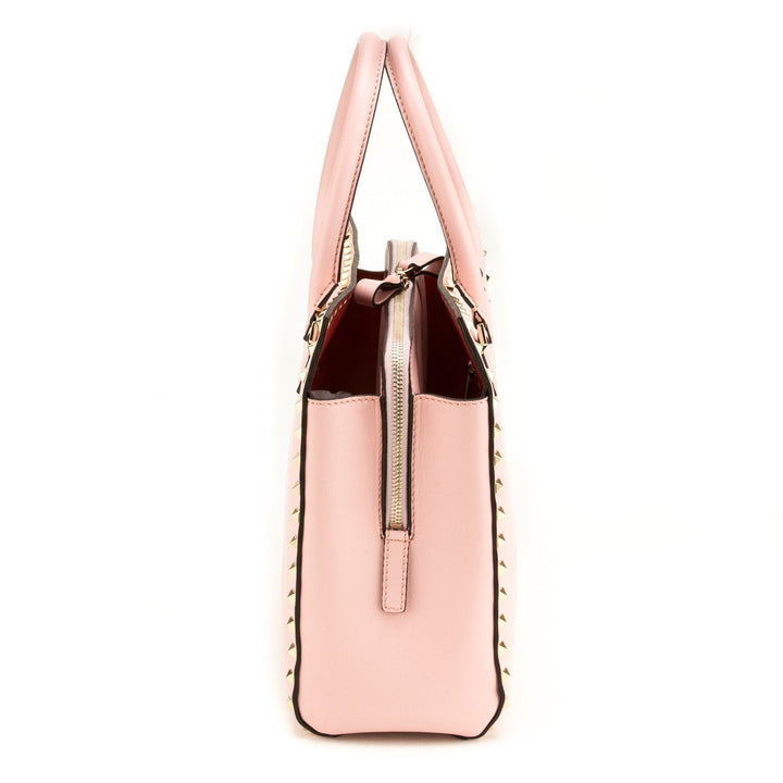 Valentino Rockstud Pink Leather Tote (Never Carried)