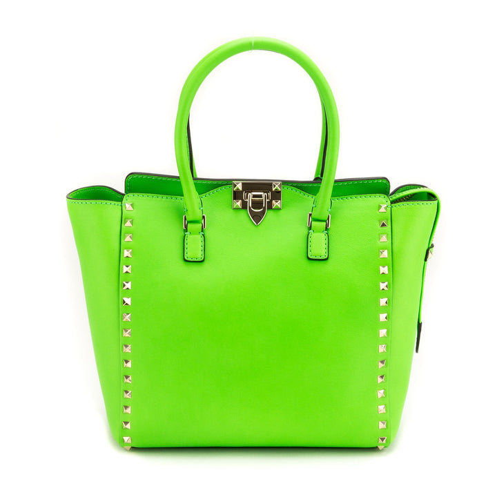 Valentino Green Leather Tote (Never Carried)