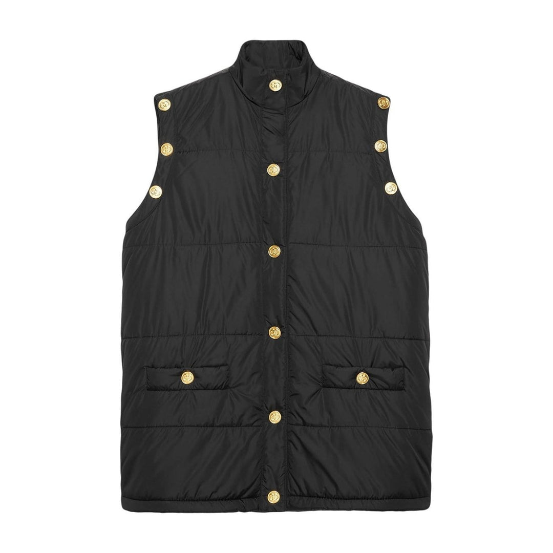 Detachable Sleeves Padded Jacket