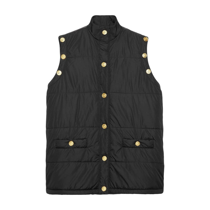 Detachable Sleeves Padded Jacket