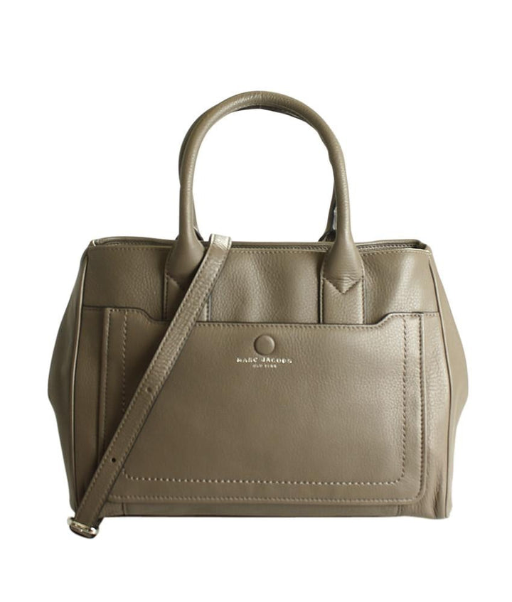 Marc Jacobs Empire Grey Leather 2- Way Bag