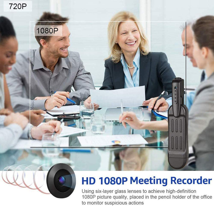 1080P Mini Camera Wearable Recorder