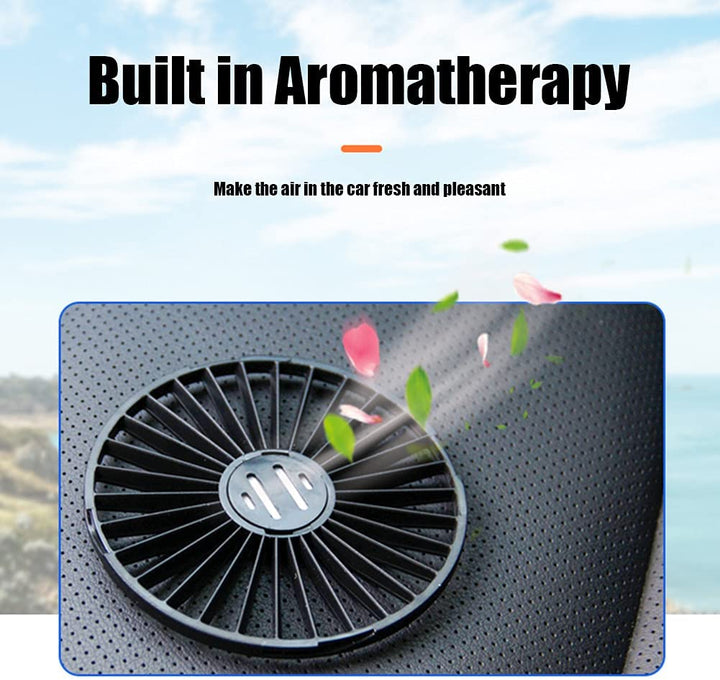 Dual Head Car Fan