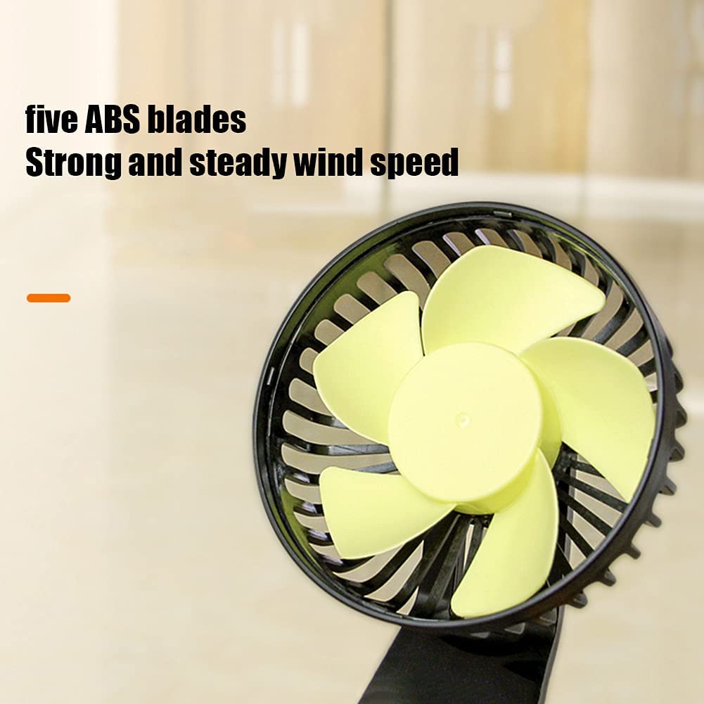 Dual Head Car Fan