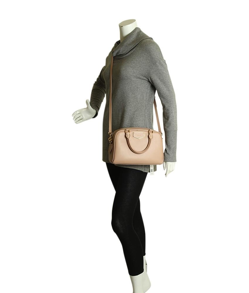 Marc Jacobs Mini Voyager Tan Leather 2- Way Bag