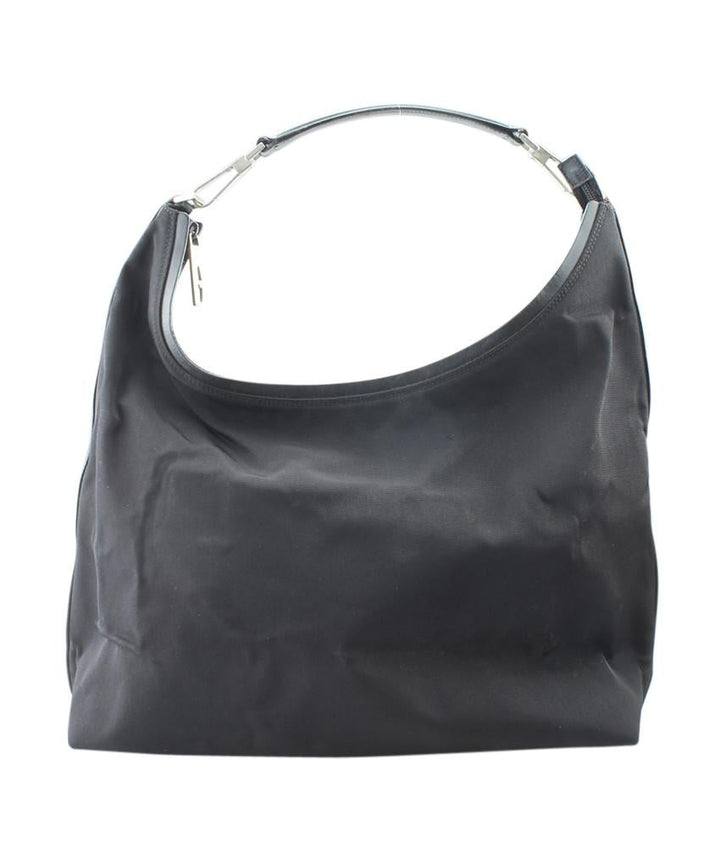 G*G Vintage Black Canvas Hobo Bag