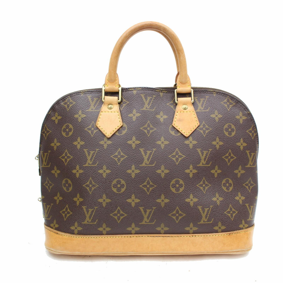 Louis Vuitton Hand Bag Alma Brown Monogram  (SHC7-10066)