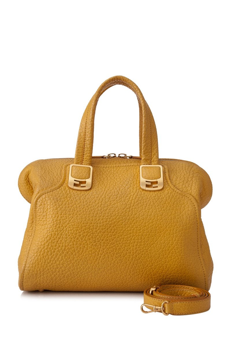 Pre-Loved Fendi Brown Others Leather Chameleon Satchel Italy