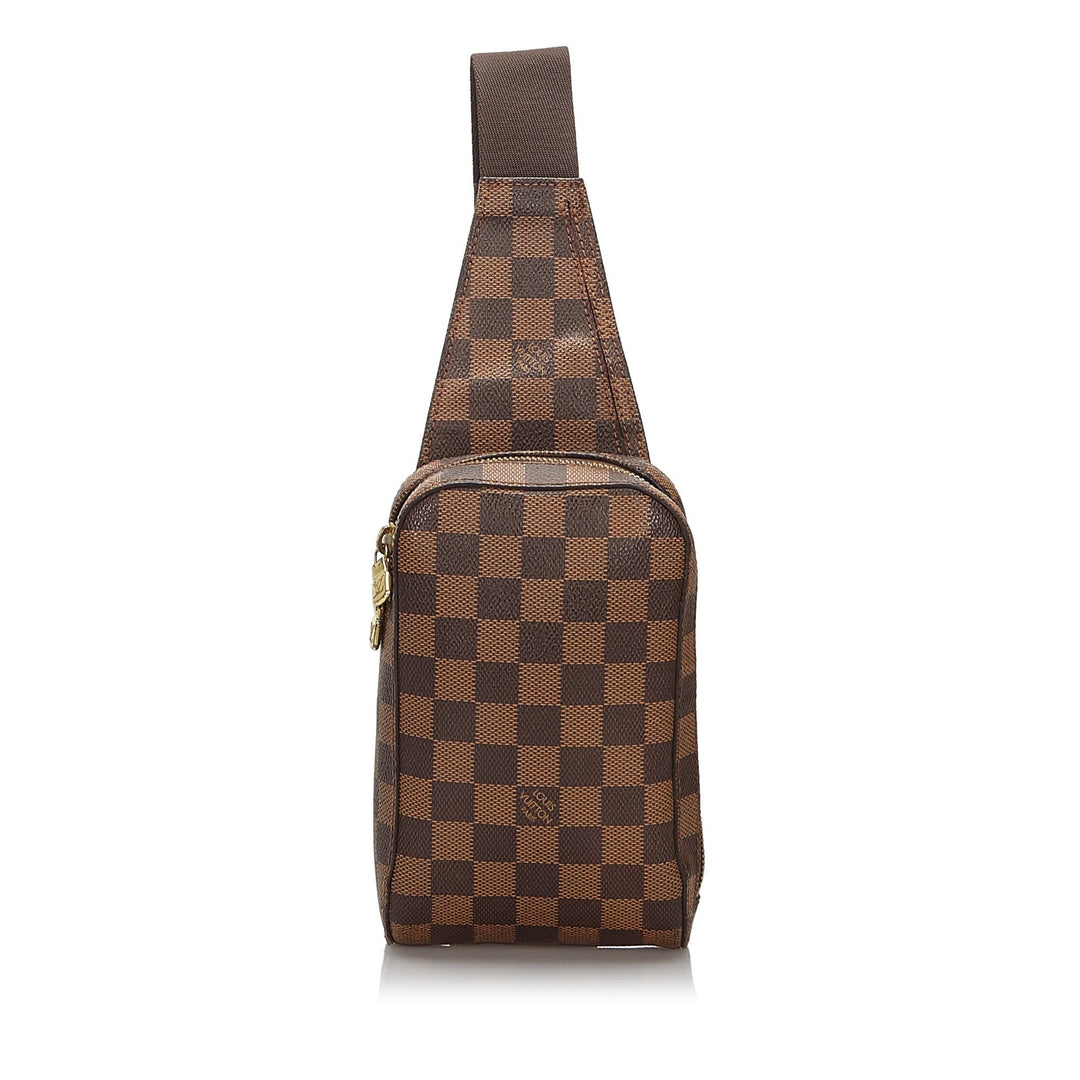 Pre-Loved Louis Vuitton Brown Damier Canvas Ebene Geronimos Spain