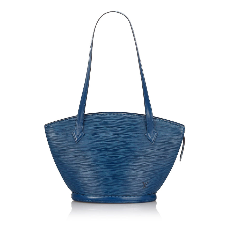 Pre-Loved Louis Vuitton Blue Epi Saint Jacques PM Long Strap France