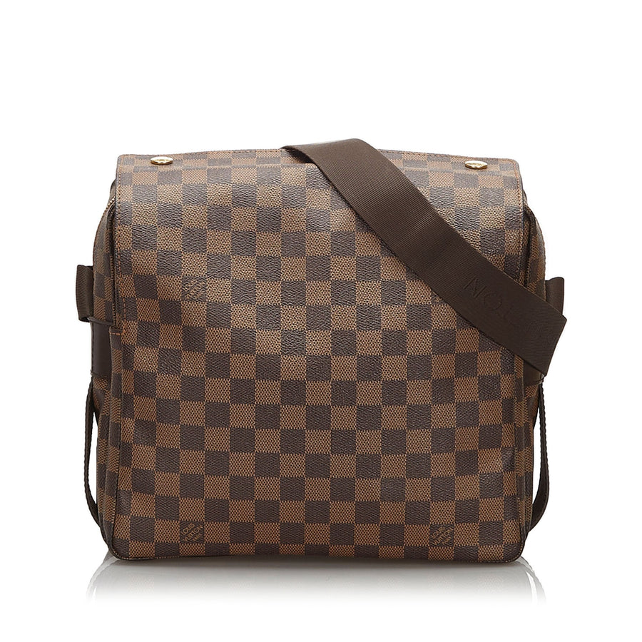 Pre-Loved Louis Vuitton Brown Damier Canvas Ebene Naviglio France