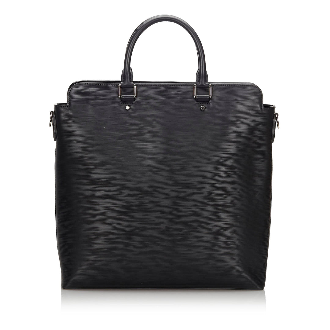 Pre-Loved Louis Vuitton Black Epi Leather Brooks Tote France