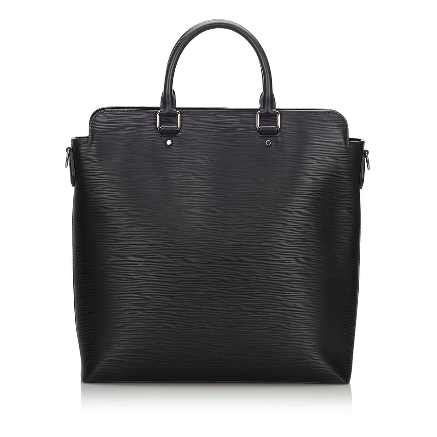 Pre-Loved Louis Vuitton Black Epi Leather Brooks Tote France