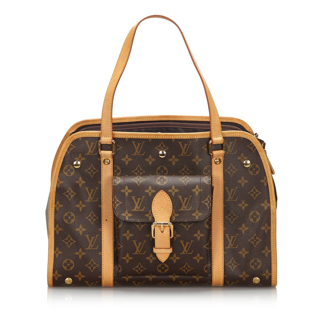 Pre-Loved Louis Vuitton Brown Monogram Canvas Sac Baxter GM FRANCE