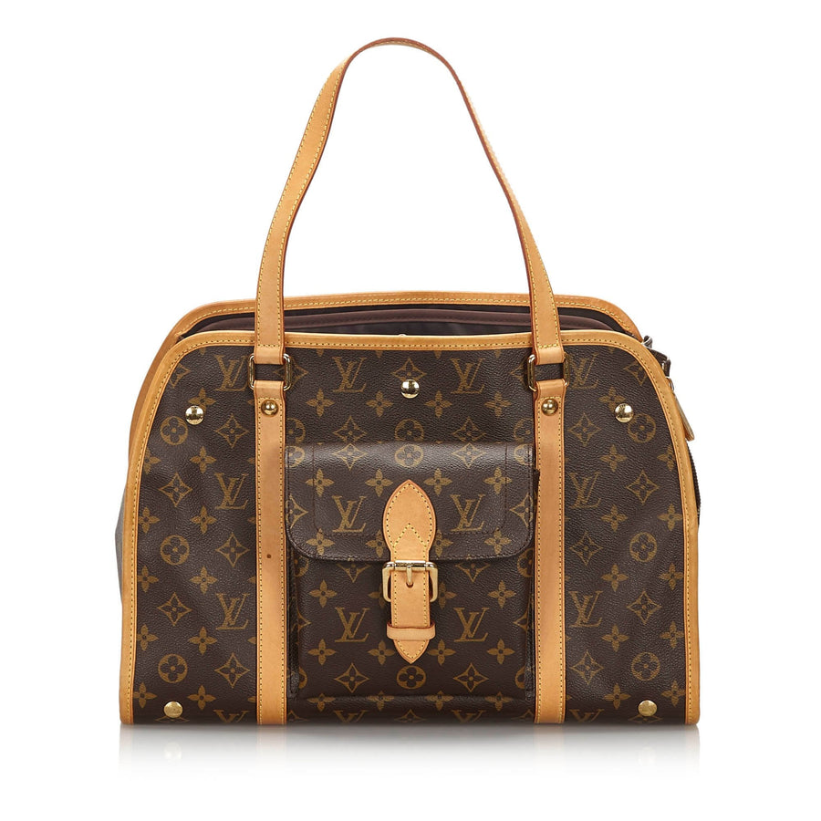 Pre-Loved Louis Vuitton Brown Monogram Canvas Sac Baxter GM FRANCE