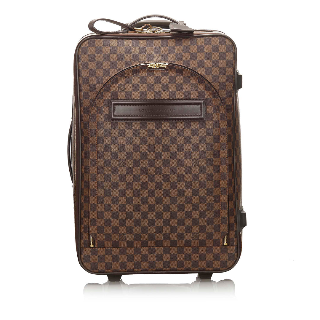 Pre-Loved Louis Vuitton Brown Damier Canvas Ebene Pegase 55 France