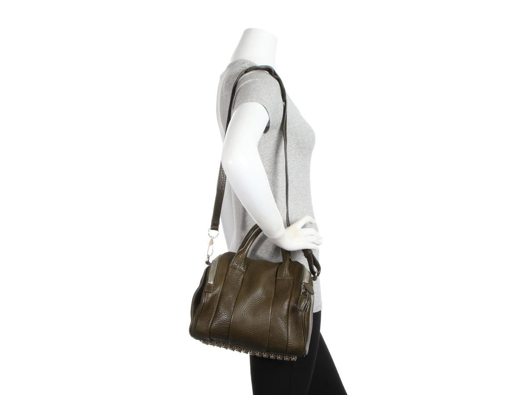 Alexander Wang Olive Rockie Duffle