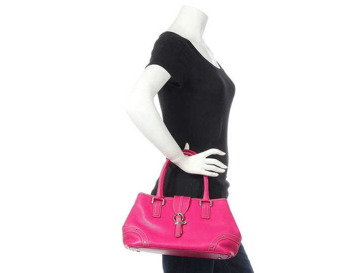 Burbe**y Shocking Pink Satchel