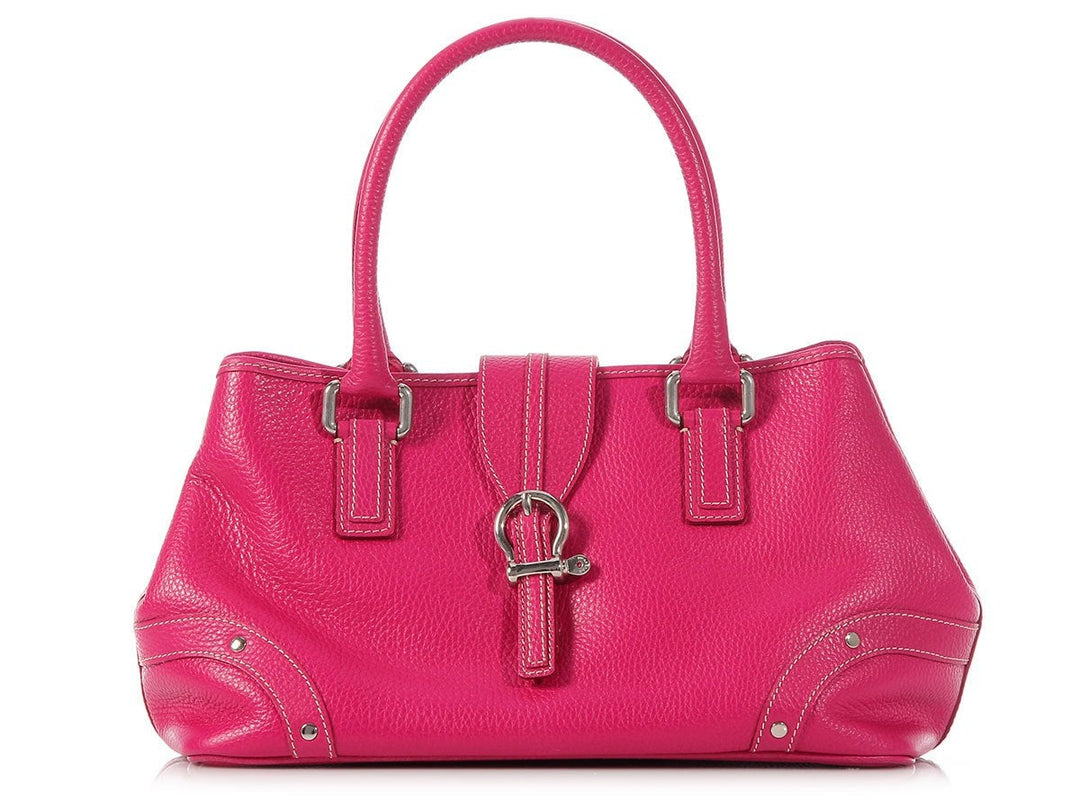 Burberry Shocking Pink Satchel