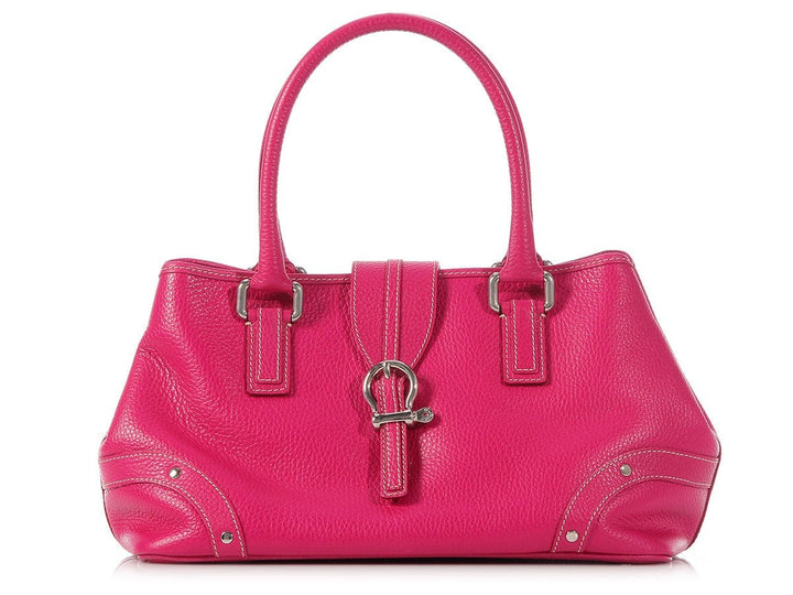 Burberry Shocking Pink Satchel