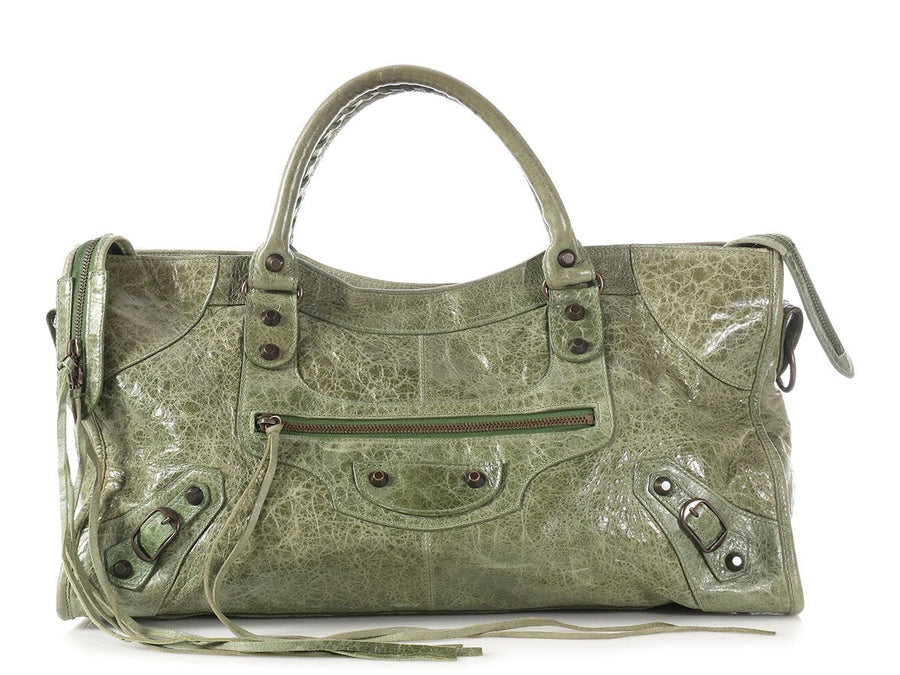 Balenciaga 2008 Thyme Agneau Classic Part Time
