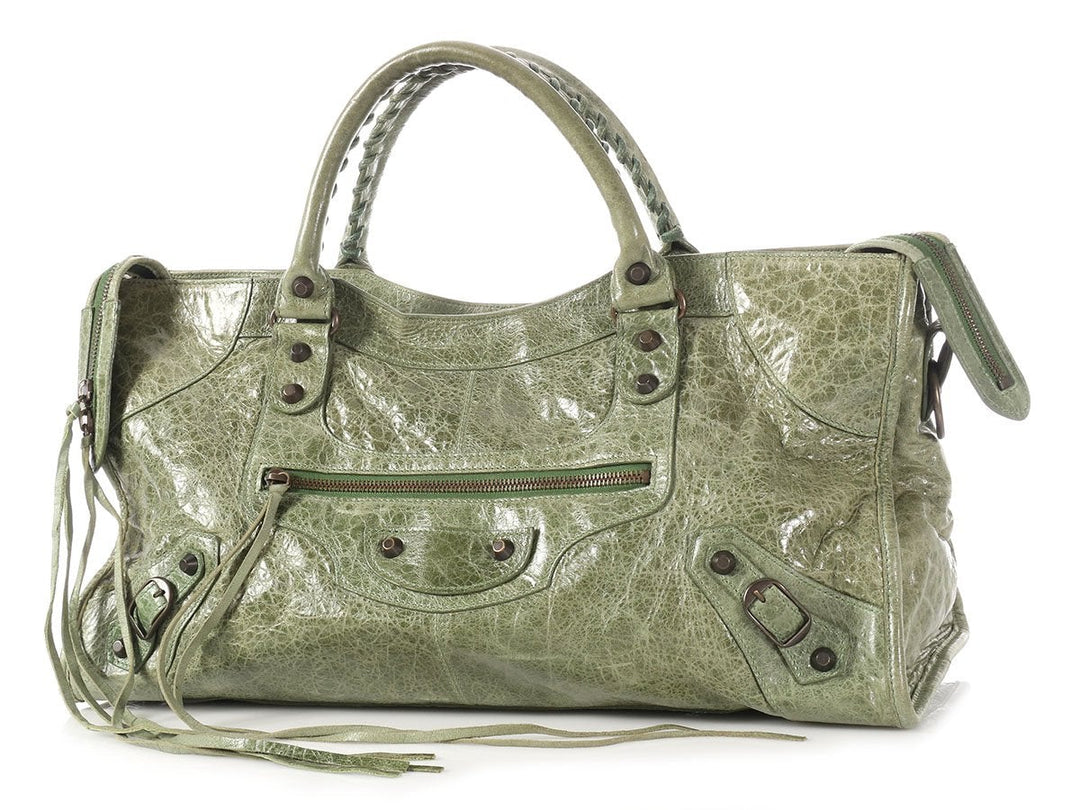 Balenciaga 2008 Thyme Agneau Classic Part Time