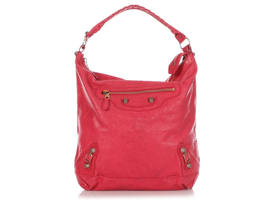 Balenciaga 2012 Rose Thulian Agneau Rose Gold Day
