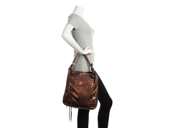 Balenciaga Bronze Classic Day
