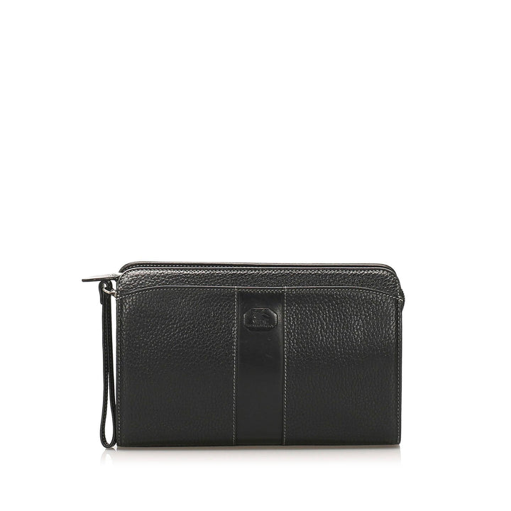 Burbe**y Leather Clutch Bag (SHG-12425)