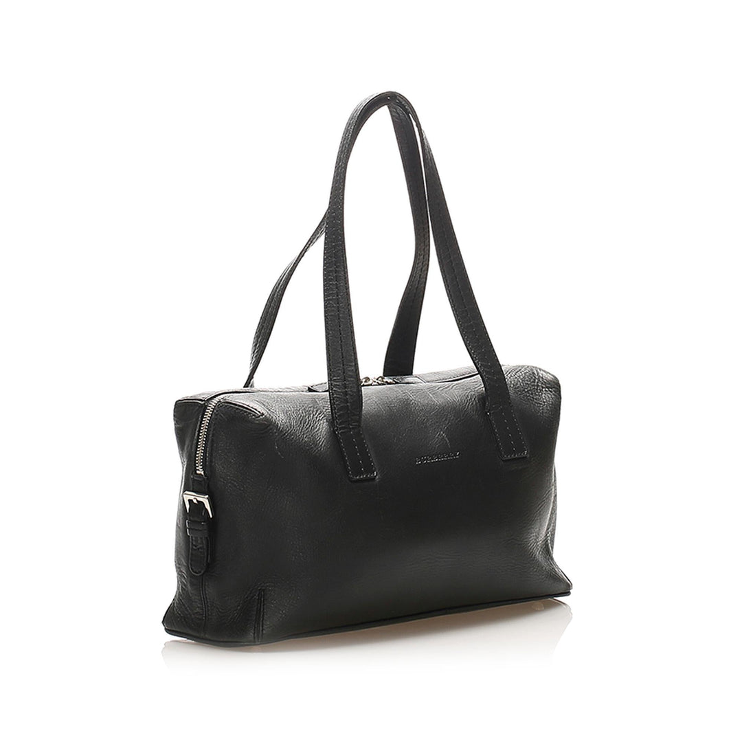 Burbe**y Leather Shoulder Bag (SHG-15425)