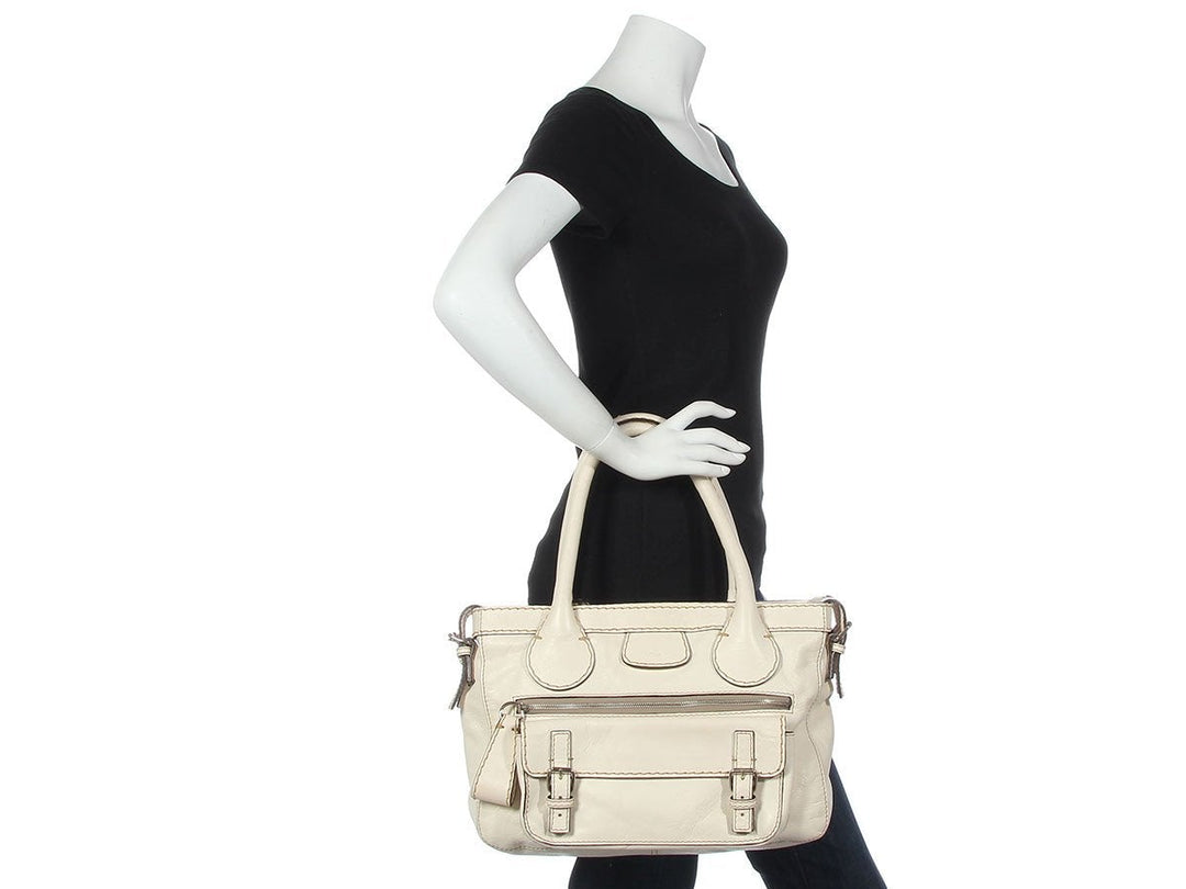 Chloé Blanc Edith Tote