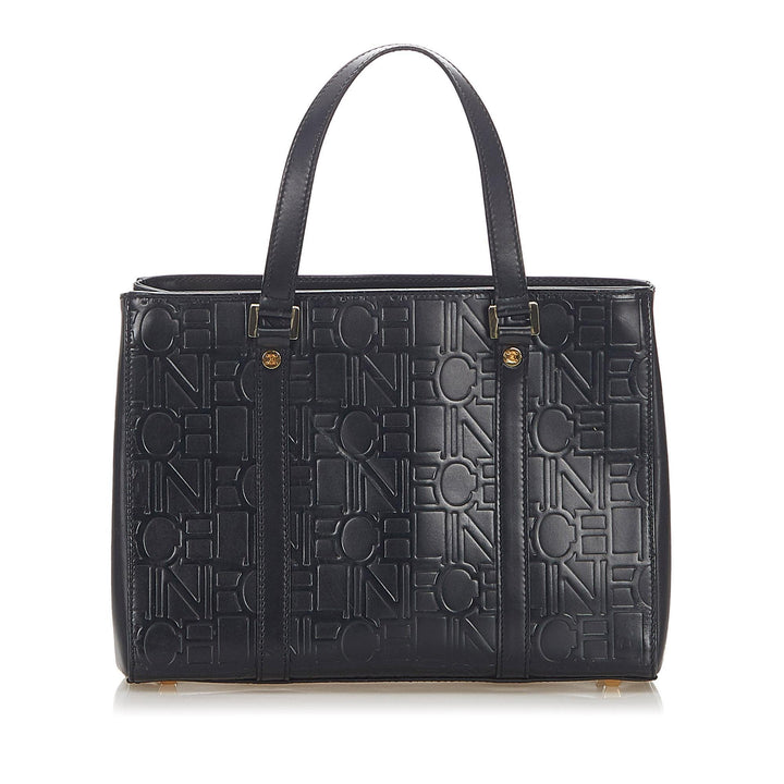 Celine Embossed Leather Tote Bag (SHG-17448)