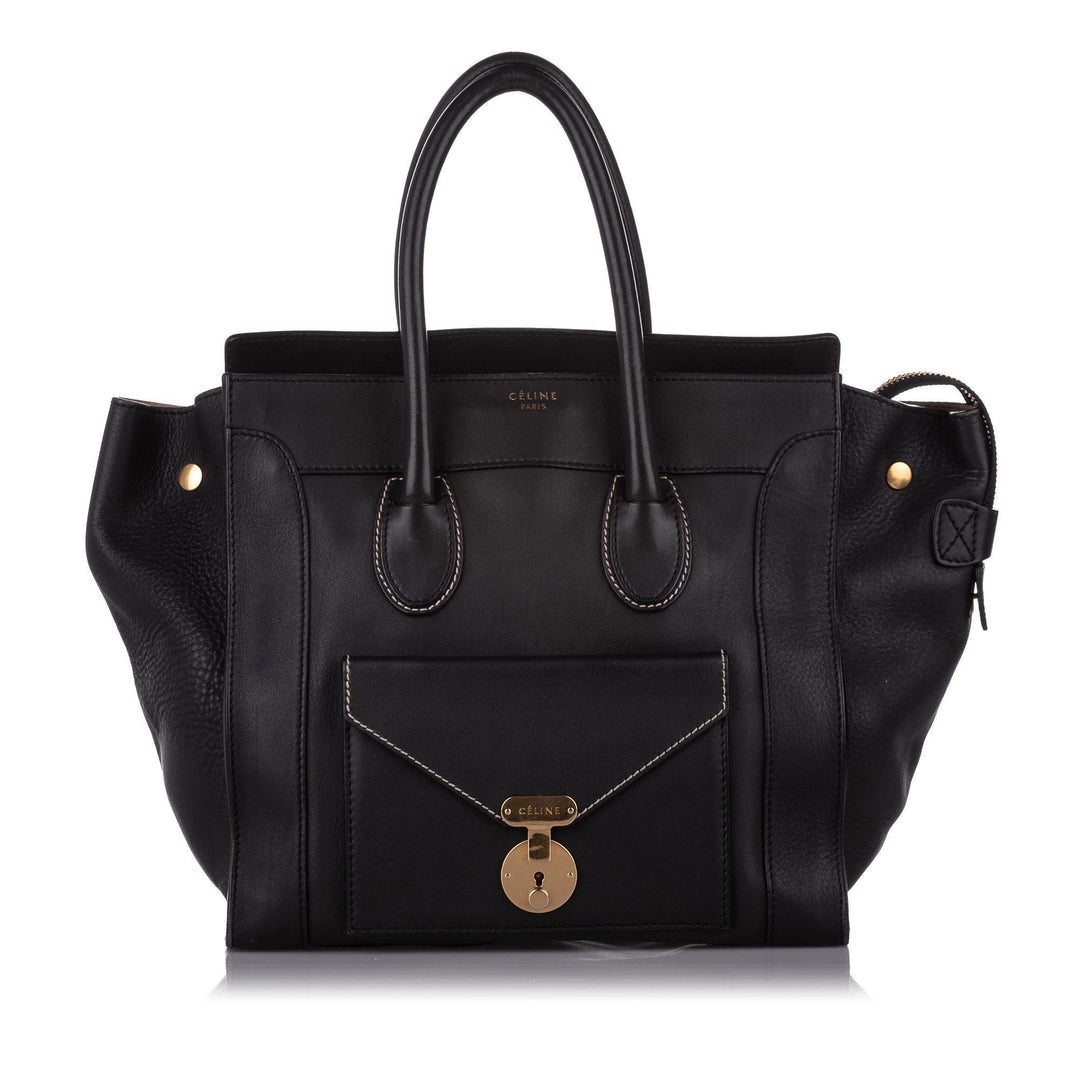 Celine Envelope Luggage Leather Tote Bag (SHG-19047)