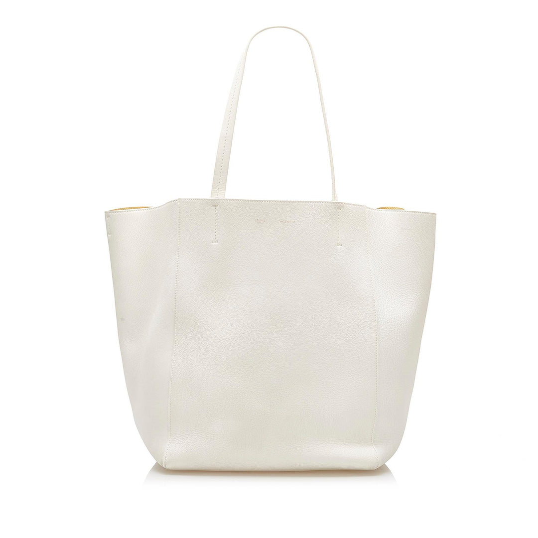 Celine Horizontal Cabas Leather Tote Bag (SHG-16302)
