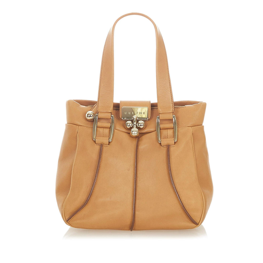 Celine Leather Tote Bag (SHG-19487)