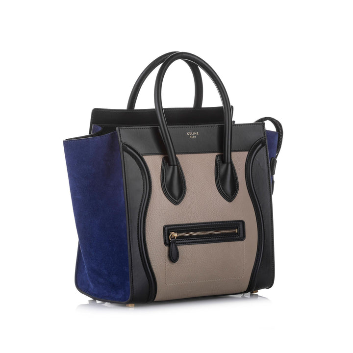 Celine Luggage Tote Leather Tote Bag (SHG-10477)