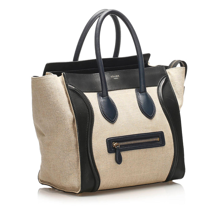 Celine The Luggage Tote Hemp Tote Bag (SHG-13866)