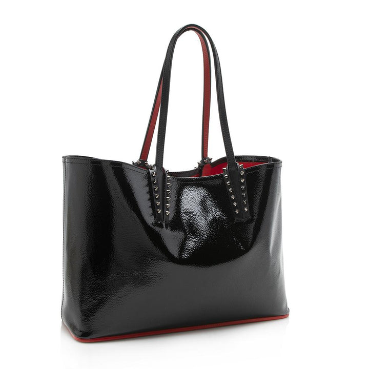 Christian Louboutin Patent Leather Cabata Small Tote