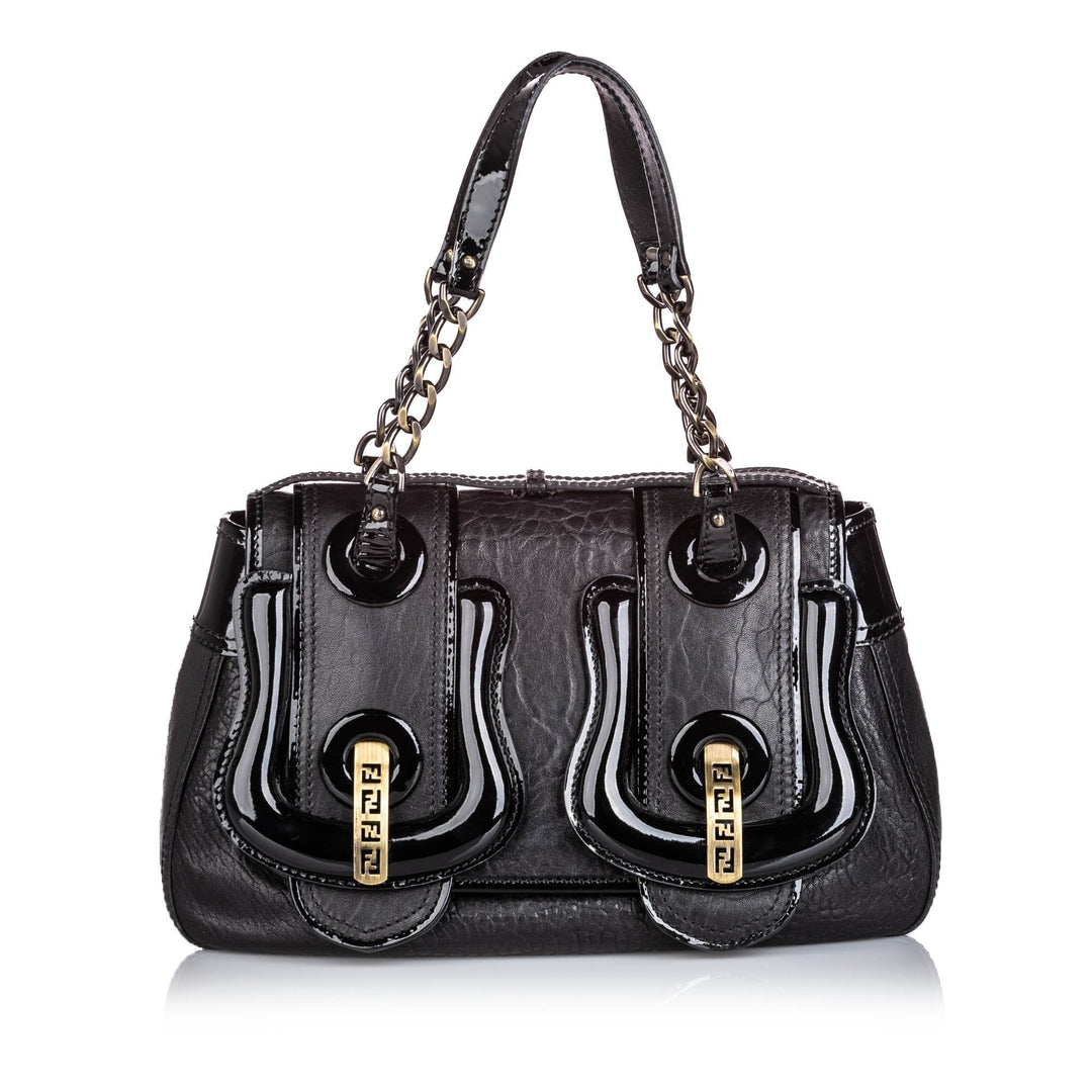 Pre-Loved Fendi Black Others Leather B Bis Shoulder Bag ITALY