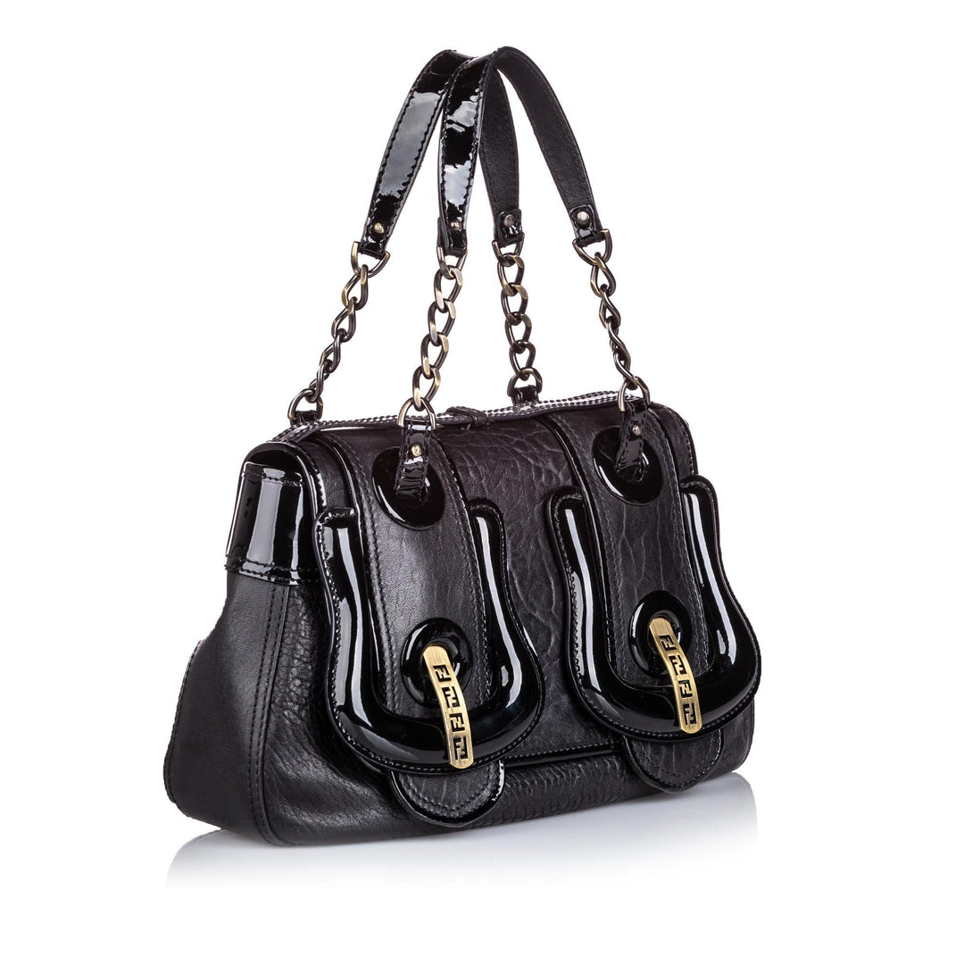 Pre-Loved Fendi Black Others Leather B Bis Shoulder Bag ITALY