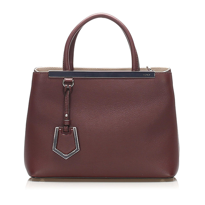 Fendi 2Jours Leather Satchel (SHG-15109)