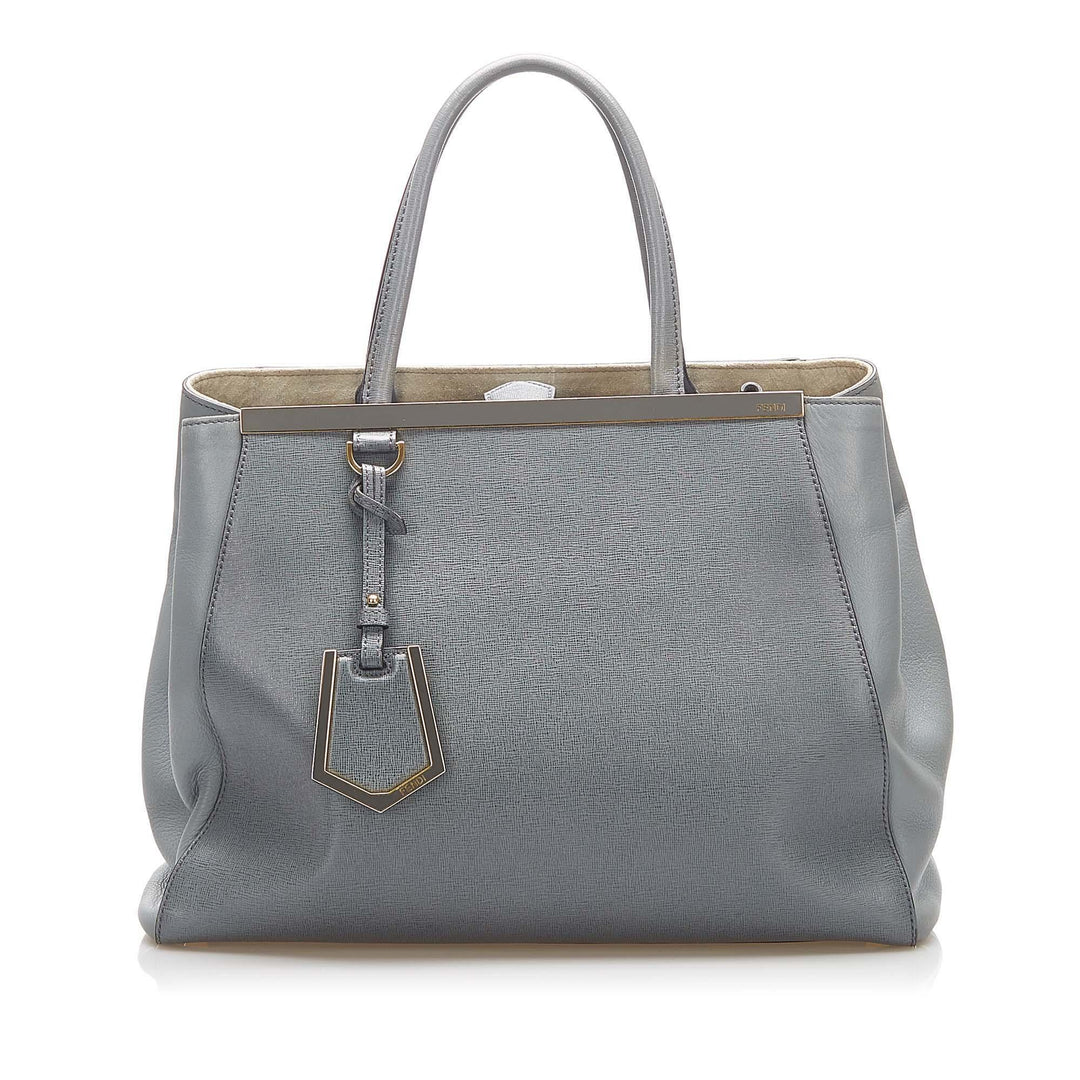 Fendi 2Jours Leather Satchel (SHG-16295)